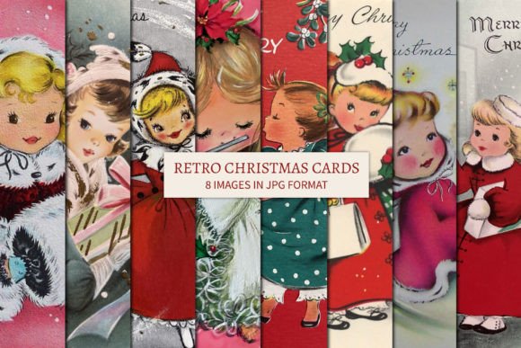 Download Retro Christmas Cards II - Retro Collection