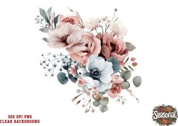 Download Watercolor Floral Graphics - Watercolor Collection