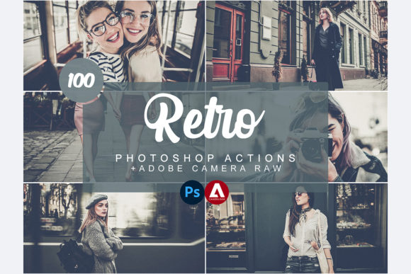 Download Retro Photoshop Actions - Retro Collection