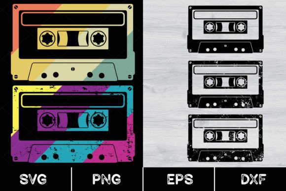 Download Cassette Tapes, Retro Music, Vintage 80s - Retro Collection