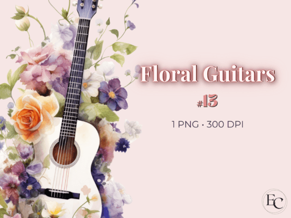 Download Acoustic Guitar Watercolor Clipart - Watercolor Collection