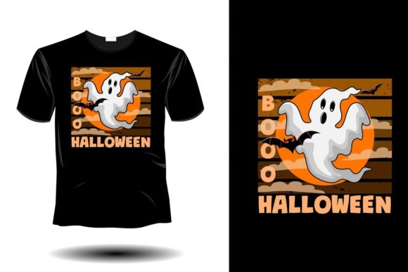 Download Halloween Mockup Retro Vintage Design - Retro Collection