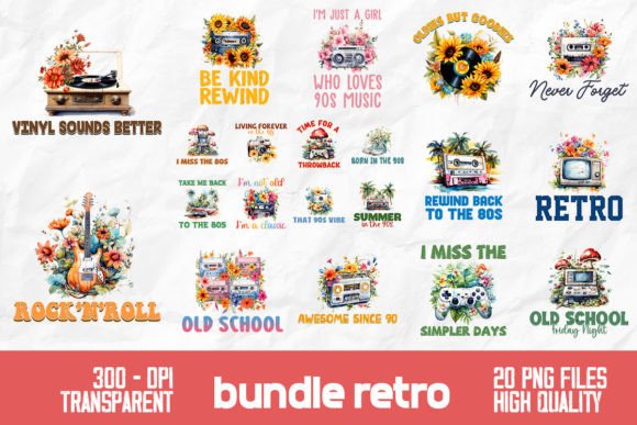 Download Old School Classic Retro Bundle - Retro Collection