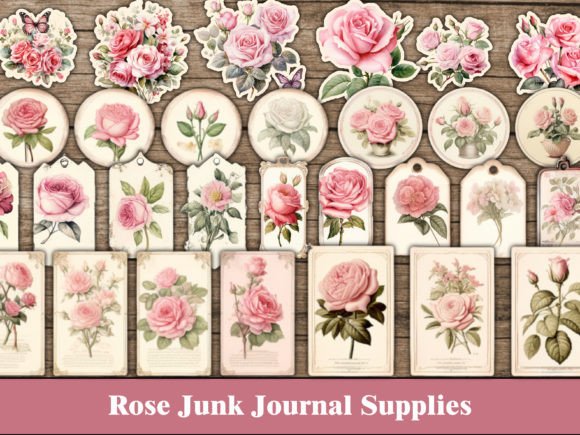 Download Rose Flowers Ephemera Craft Supplies - Flowers Collection