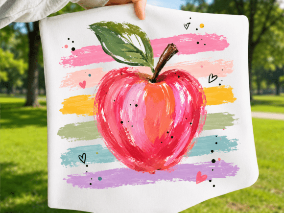 Download Teacher Apple Watercolor PNG - Watercolor Collection