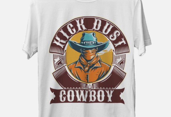 Download Kick Dust Cowboy Png, Retro Sublimations - Retro Collection