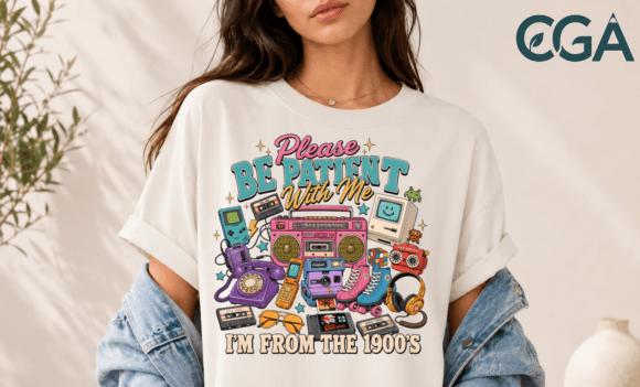 Download Im from the 1900s Retro Nostalgia PNG - Retro Collection