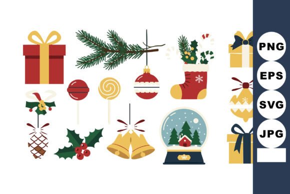 Download Christmas Holiday Decorations Gift Boxes - Holiday decorations Collection